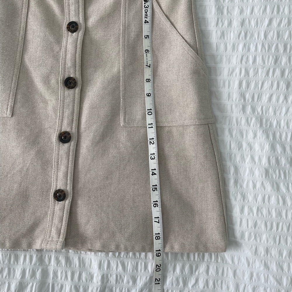 Cute Banana Republic Beige Mini Skirt - Picture 6 of 8